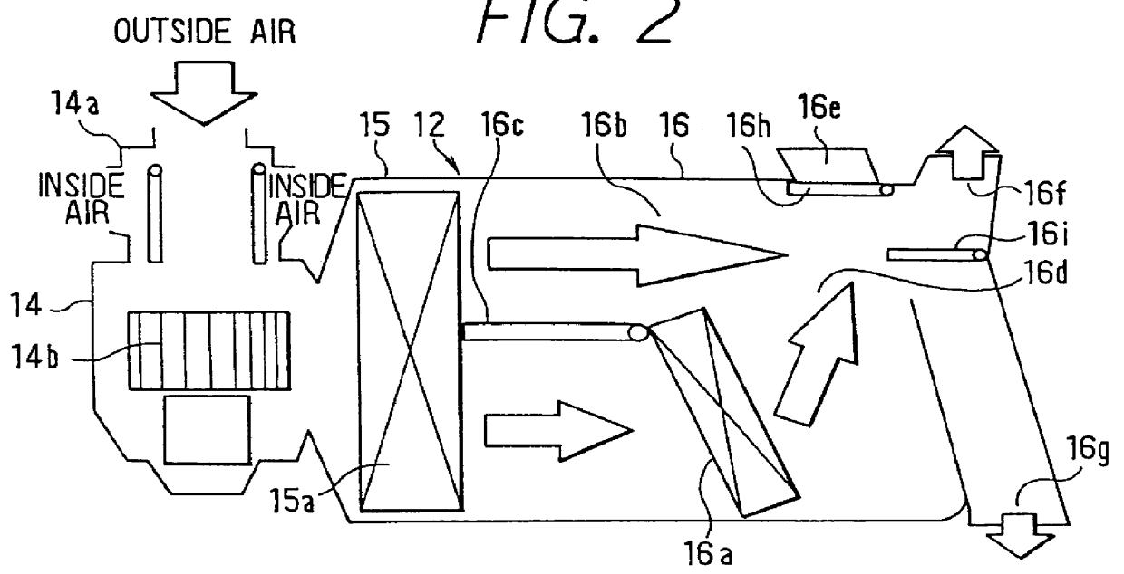 Air conditioning apparatus for vehicle