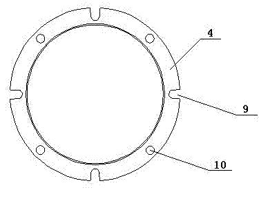 Assembling device of continuous beam pier construction support