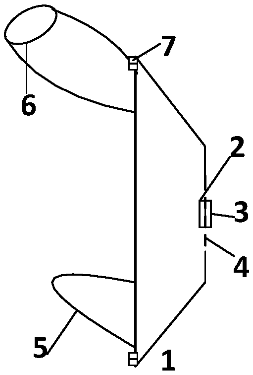 Simple positron nuclide real time detection mask and detection method