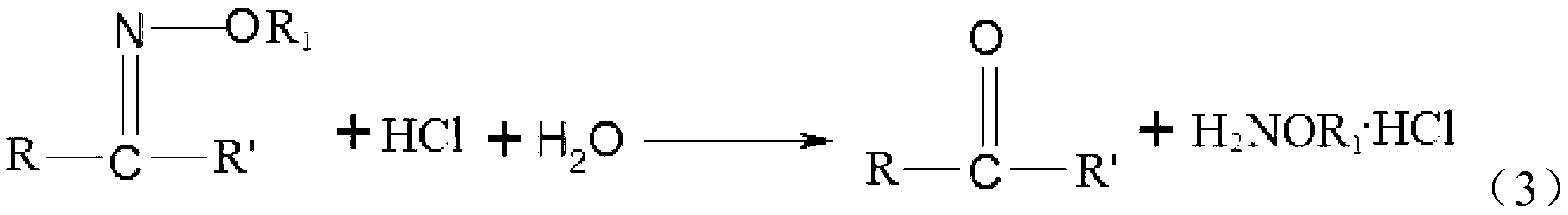 Method for preparation of ketoxime compound and method for preparation of alkoxy-mine hydrochloride