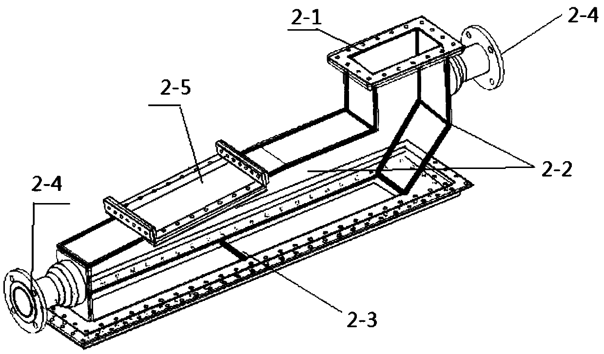 A microwave biomass cracking device