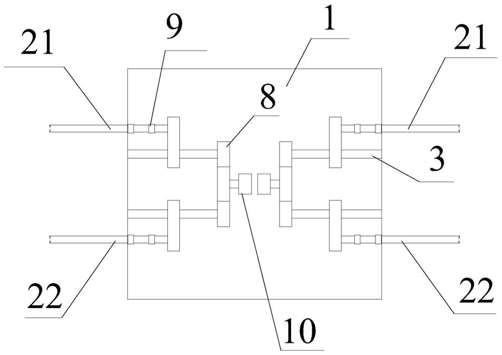 Device for expanding maxillary dental arch through automatic force application