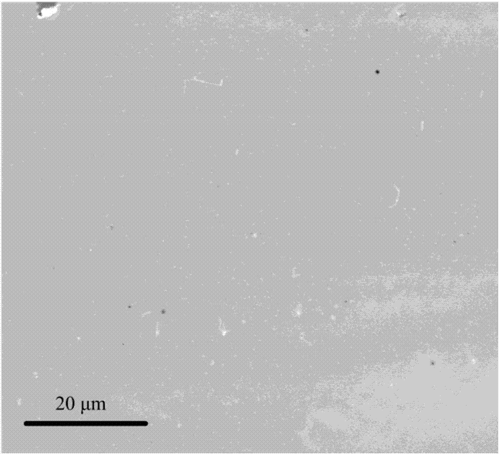 Preparation method of monolayer molybdenum disulfide thin film