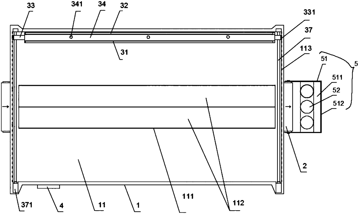 Grain air-curing device