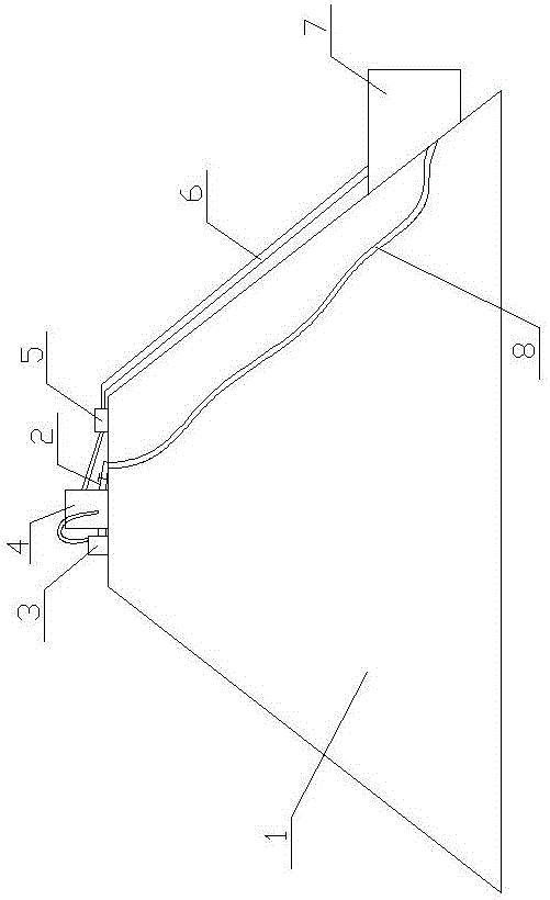 A leak-stopping method for concrete dam gaps