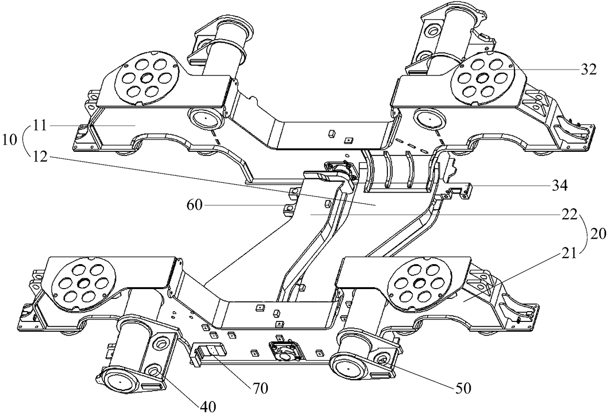 Bogie frame