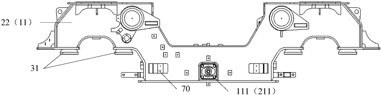 Bogie frame