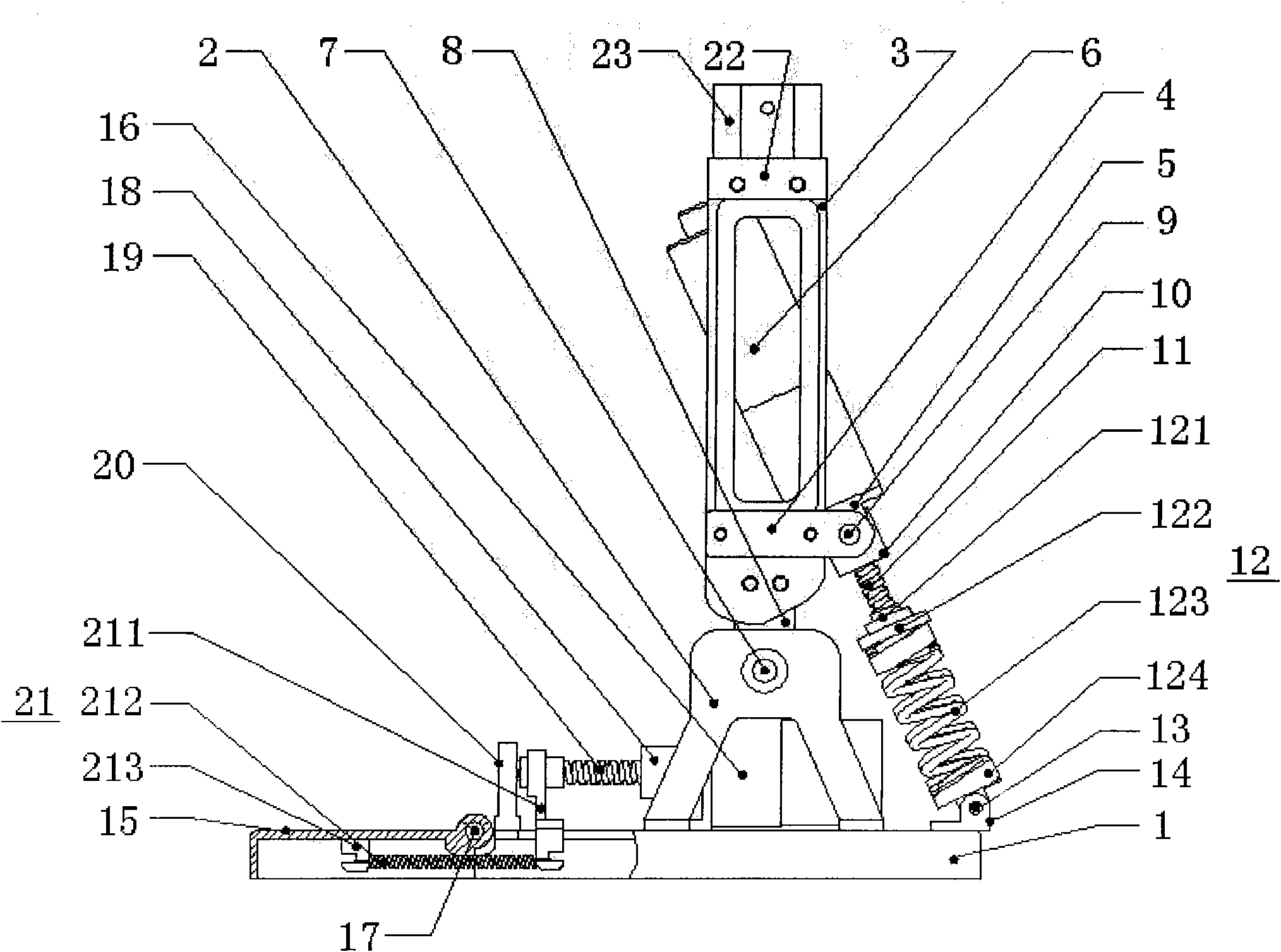 Dynamic below-knee artificial limb containing flexible dynamic ankle joints and toe joints