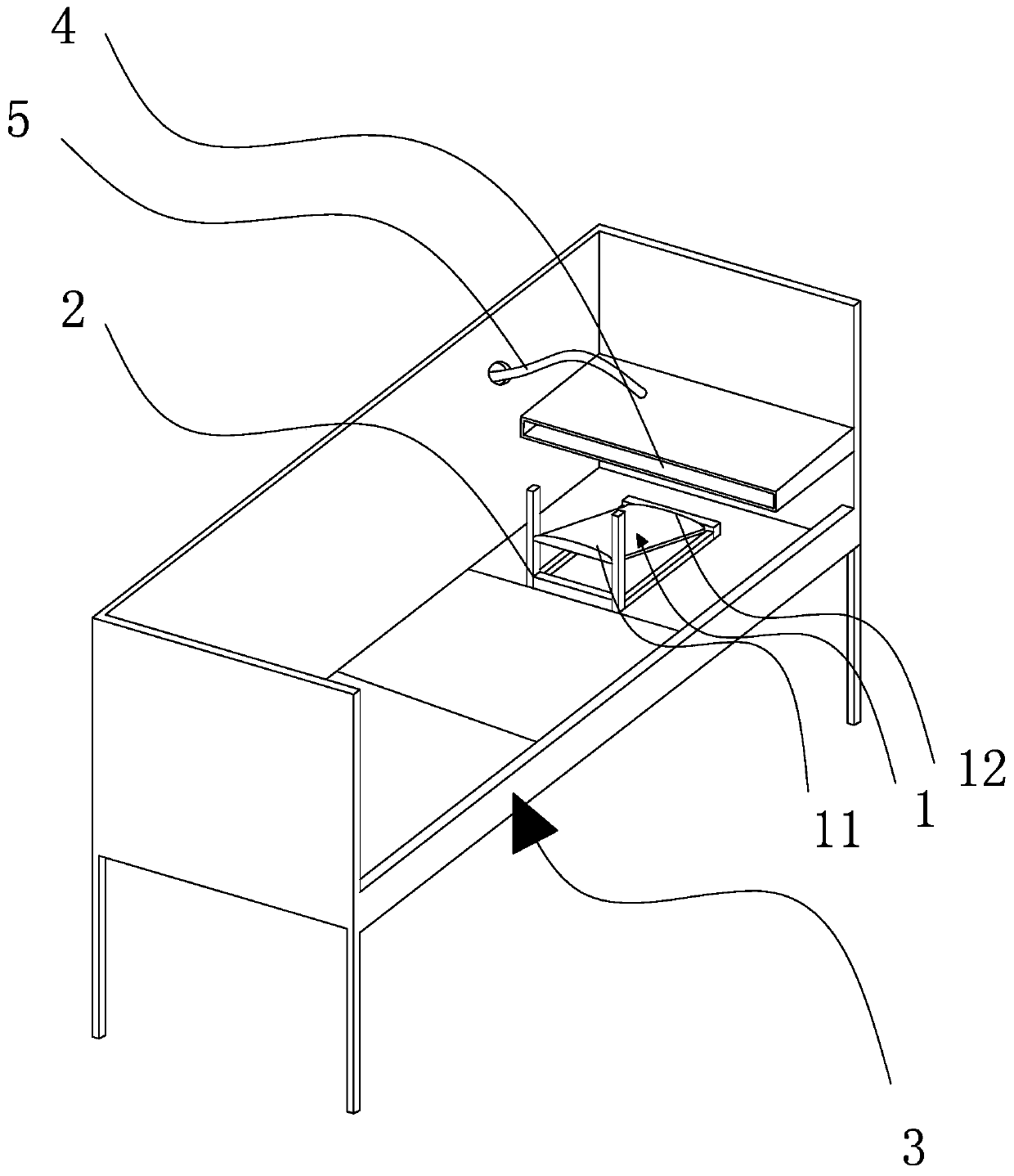 A kind of processing method of 3D glass panel without flash point