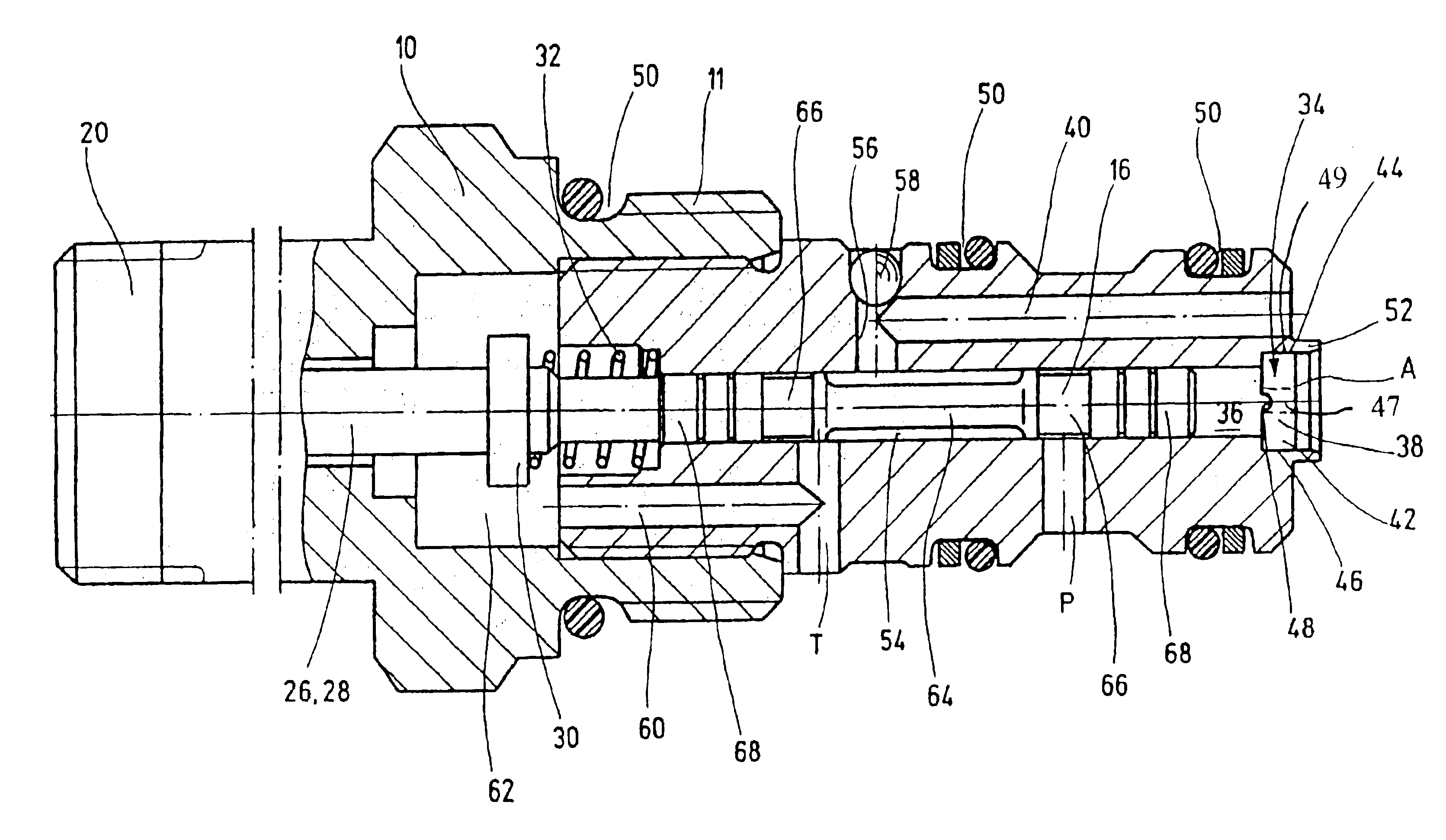 Valve, especially a pressure control valve