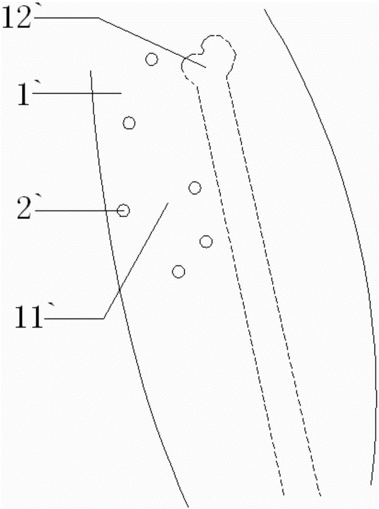 Percutaneous navigation guide board combined with body position fixation device and preparation method thereof