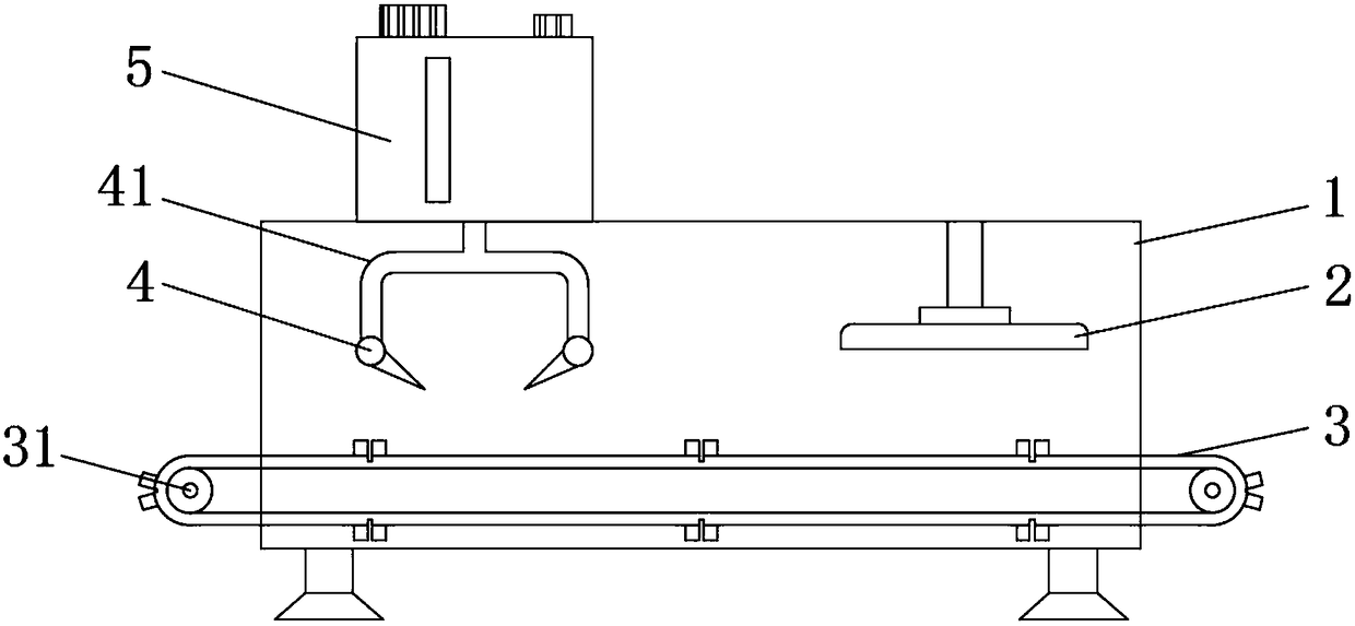 Device for spraying coating on wood