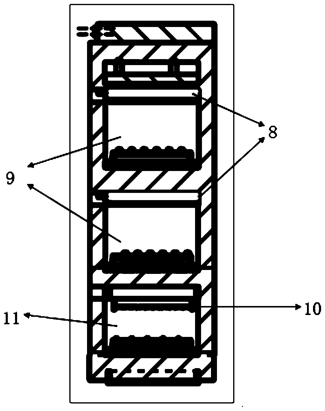 Sheet heating multifunctional and small infrared composite box type heating furnace and method