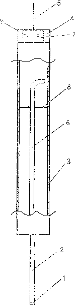 Bottom expanding and piling method by demolishing of pipe sank prefabricated steel concrete bottom expansion pile