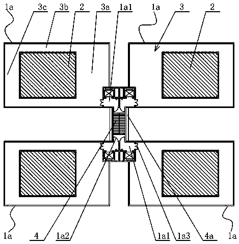 Superimposed type aerial villa