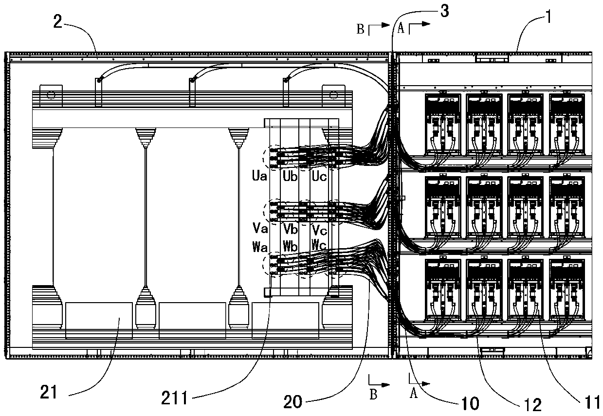 Wiring method of power unit and transformer in high-voltage frequency converter and high-voltage frequency converter