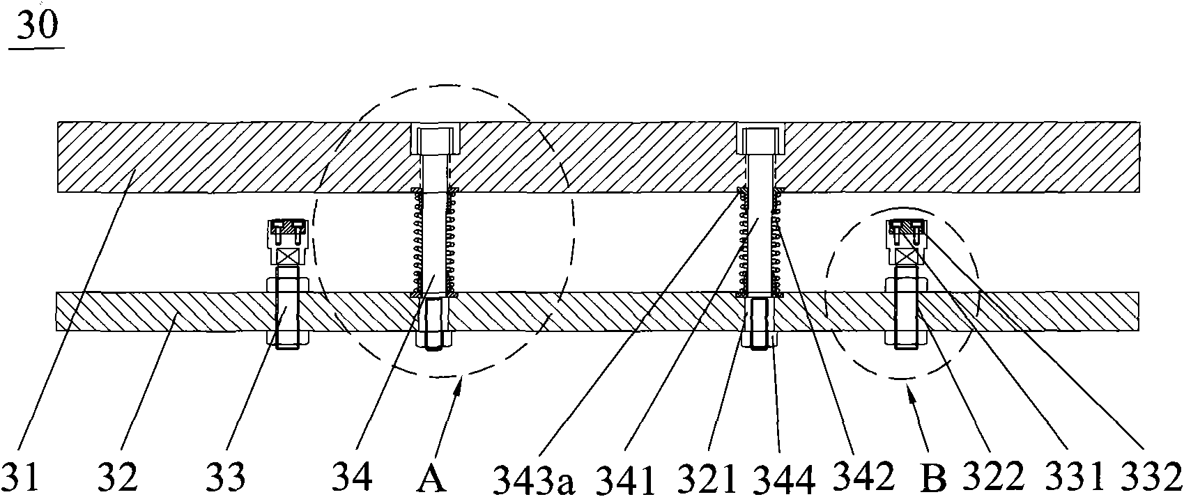 Supporting mechanism and automatic elevating device having same