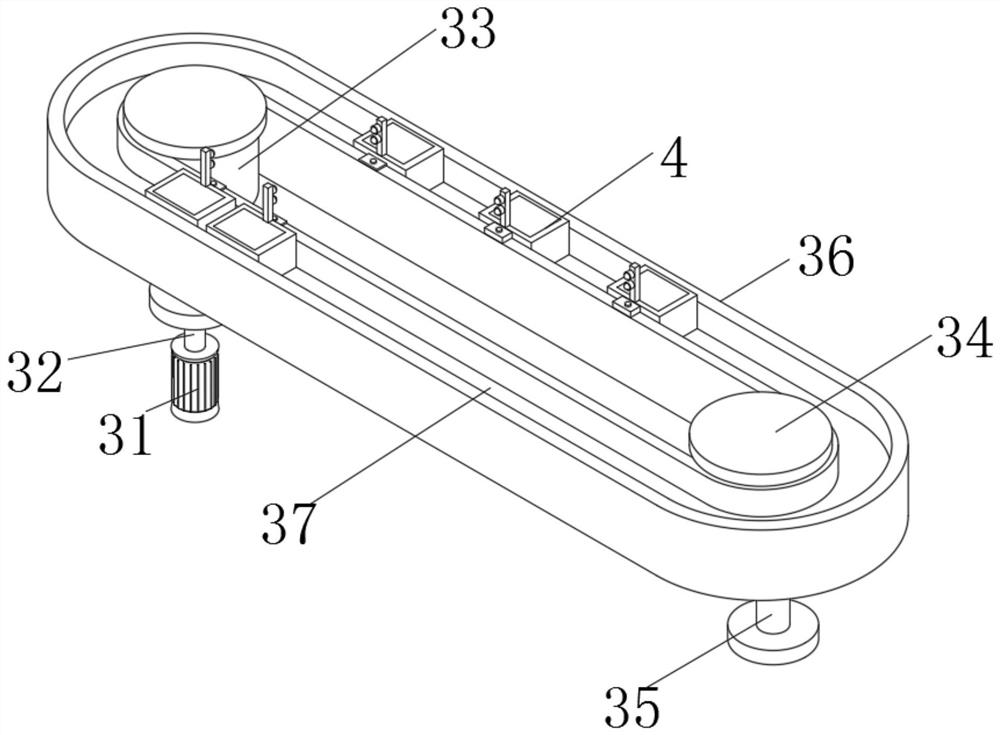 Novel medical annular conveying line device