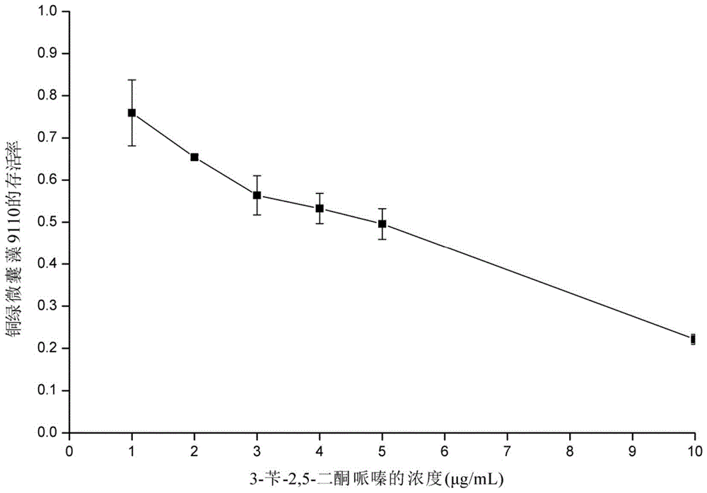 Application of a microbacterium strain and its effective algae-dissolving component in controlling cyanobacteria bloom