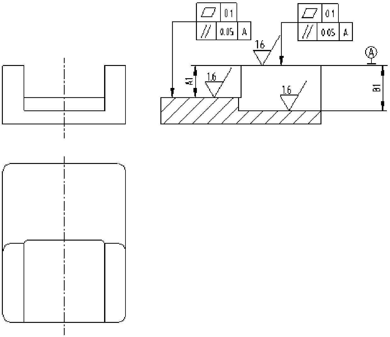 Measurement method for extension distance of separation switch used for moonlet