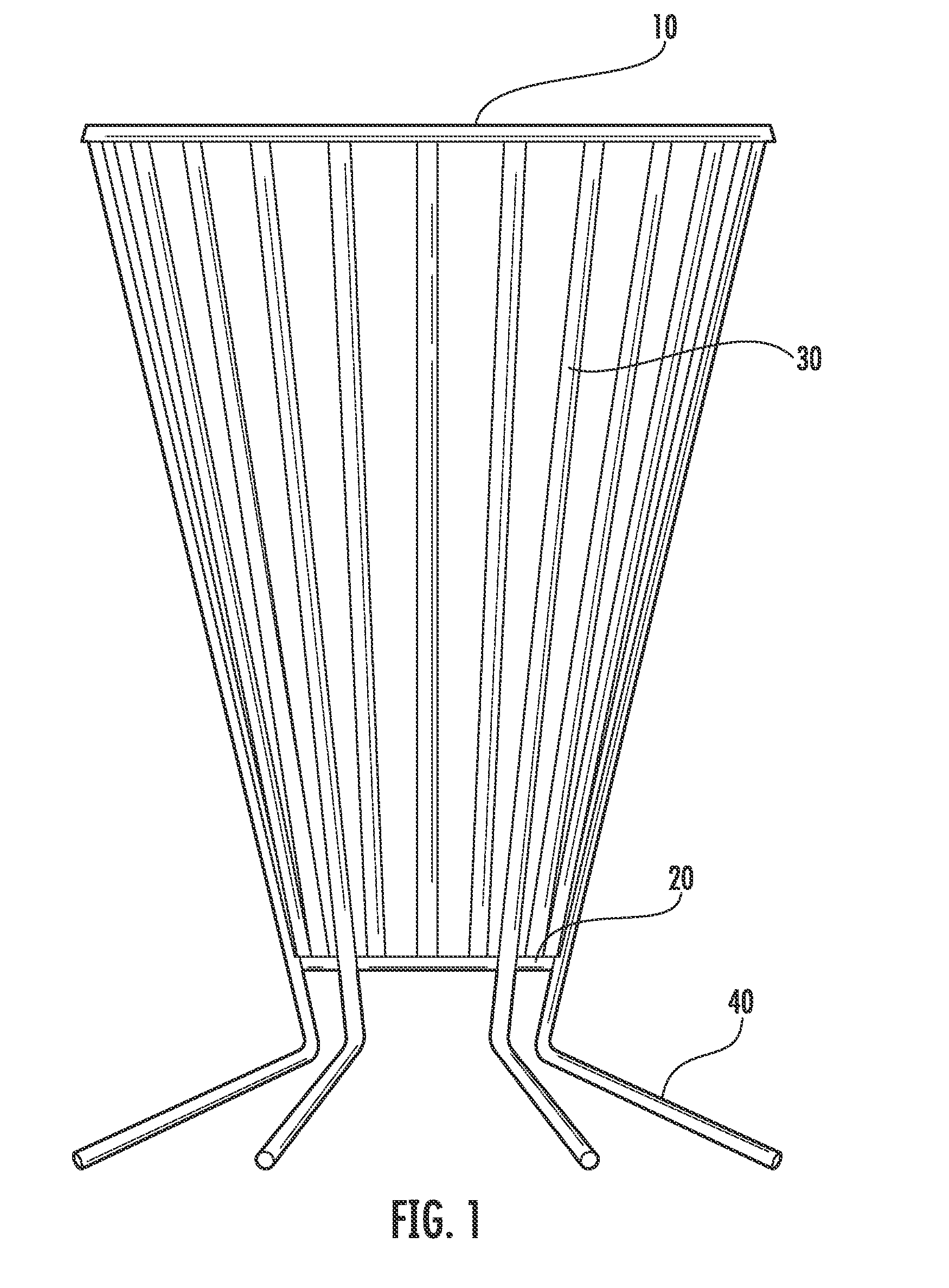 Vertical campfire device