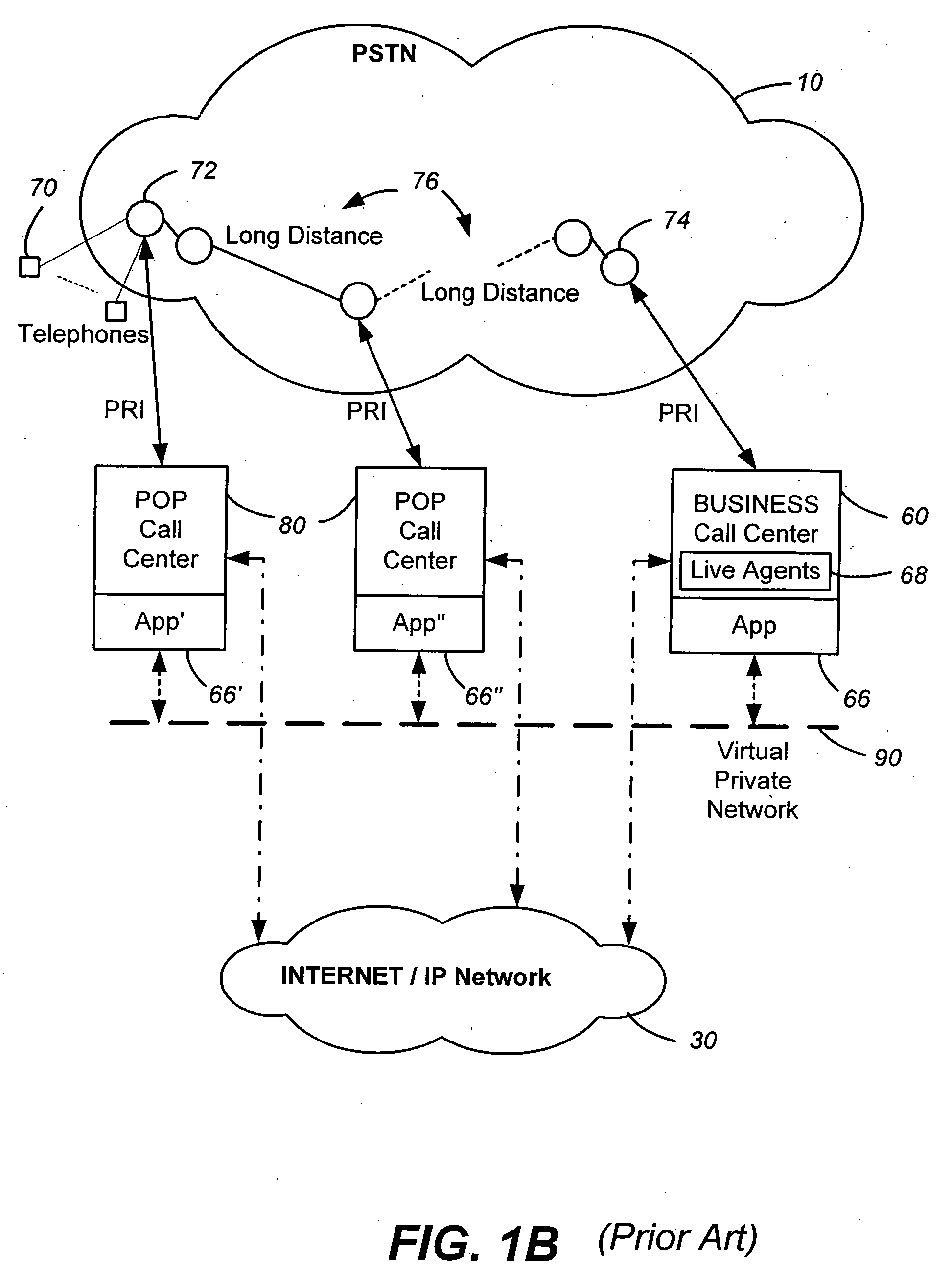 Networked computer telephony system driven by web-based applications