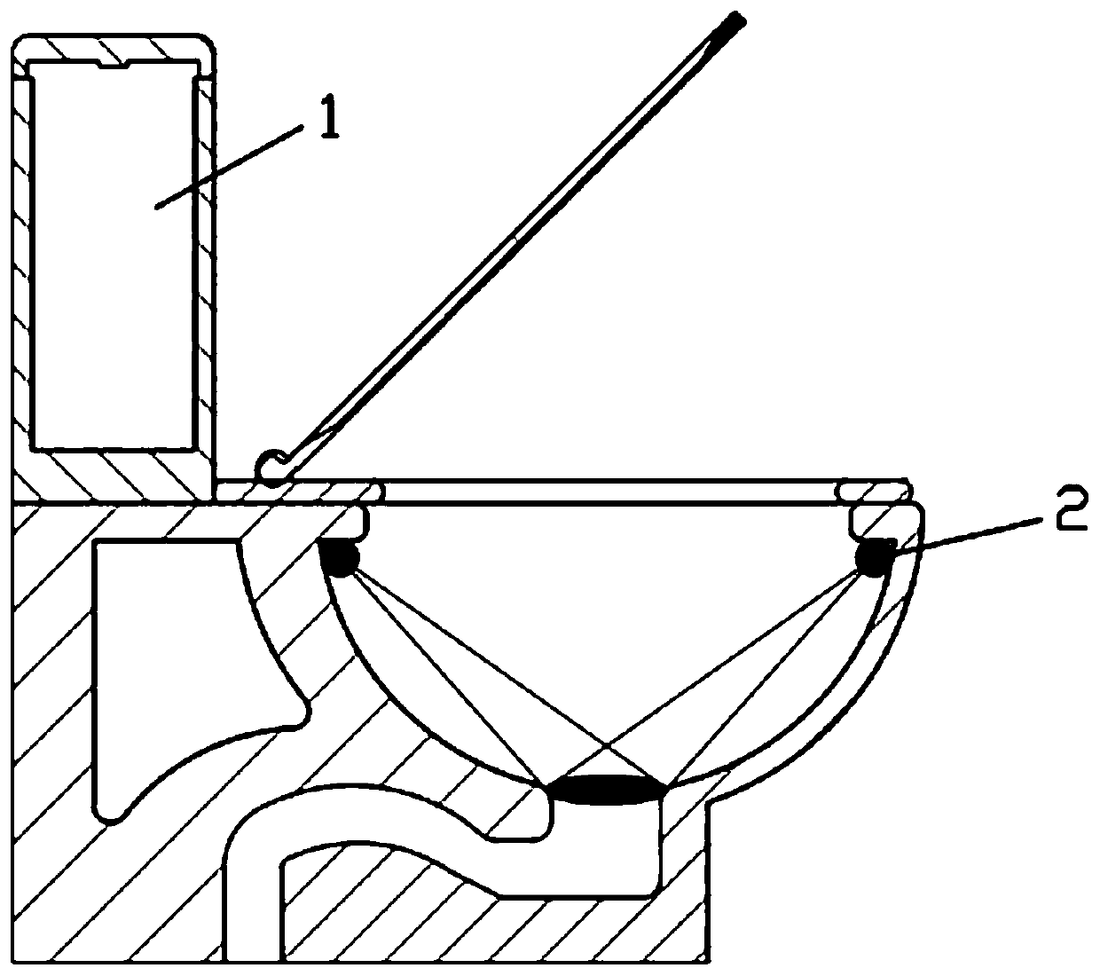 Disease early warning system based on excrement ecological evaluation, health monitoring ring and closestool