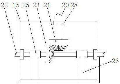 Color tape dye transfer device with deposition-prevention function