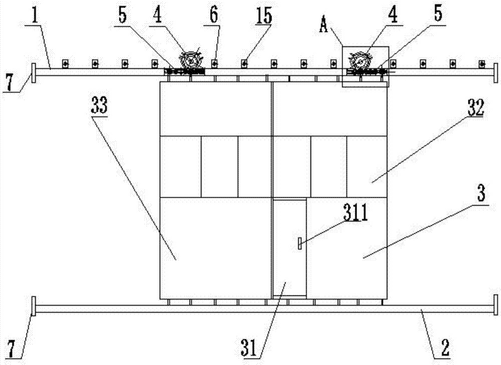 Sliding combination door