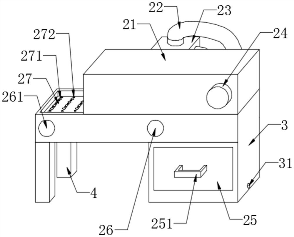 Cleaning device for medical equipment plastic product production