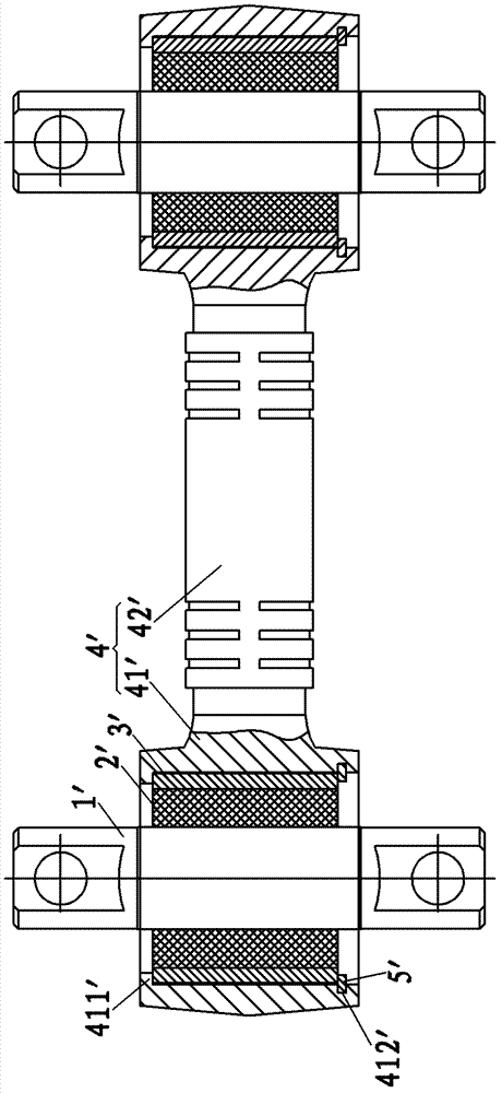 Improved-type counteractive rod joint assembly