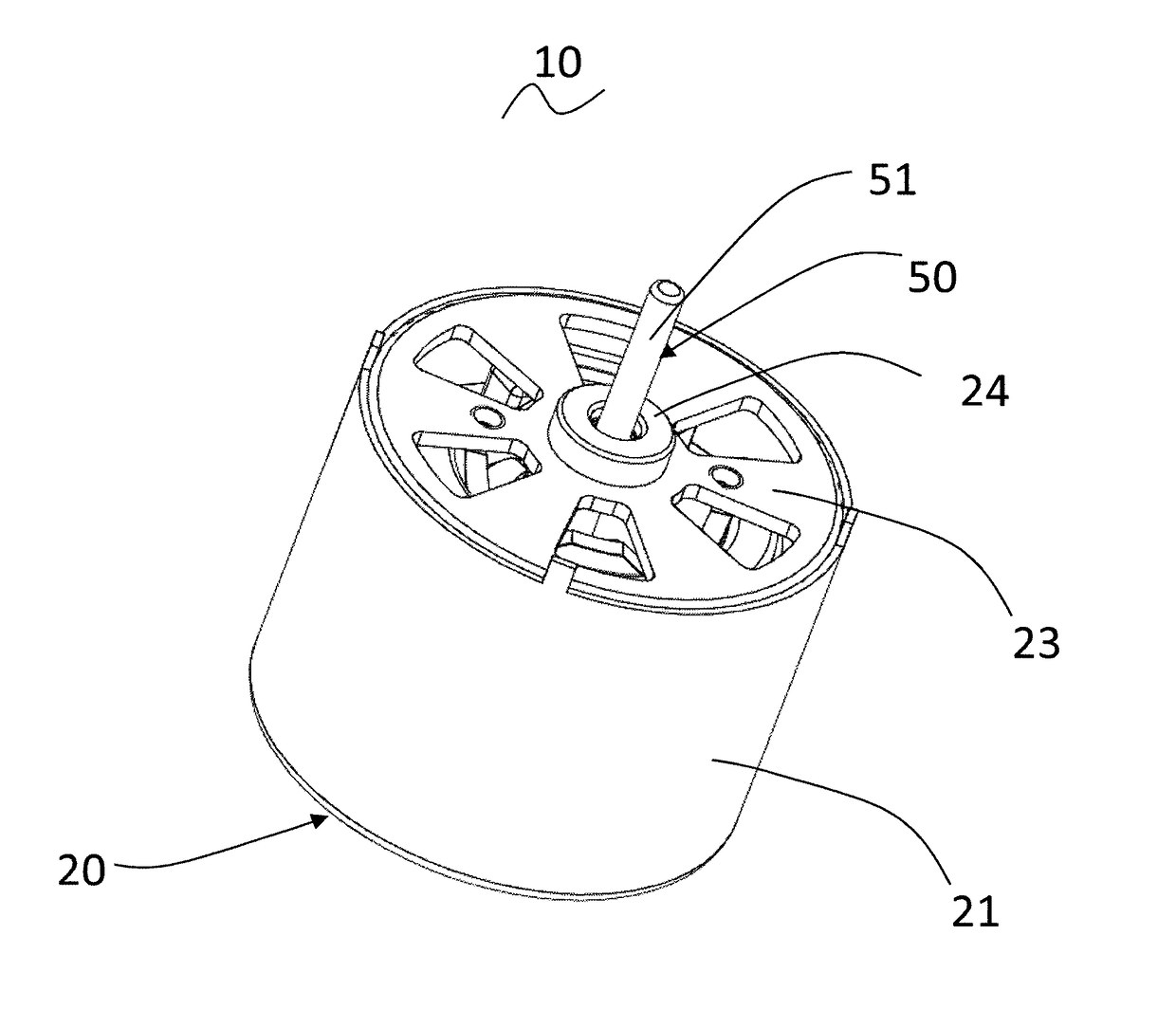 Single Phase Permanent Magnet Motor