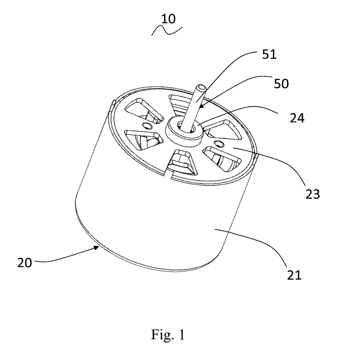 Single Phase Permanent Magnet Motor