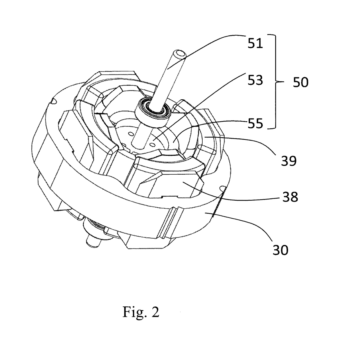 Single Phase Permanent Magnet Motor