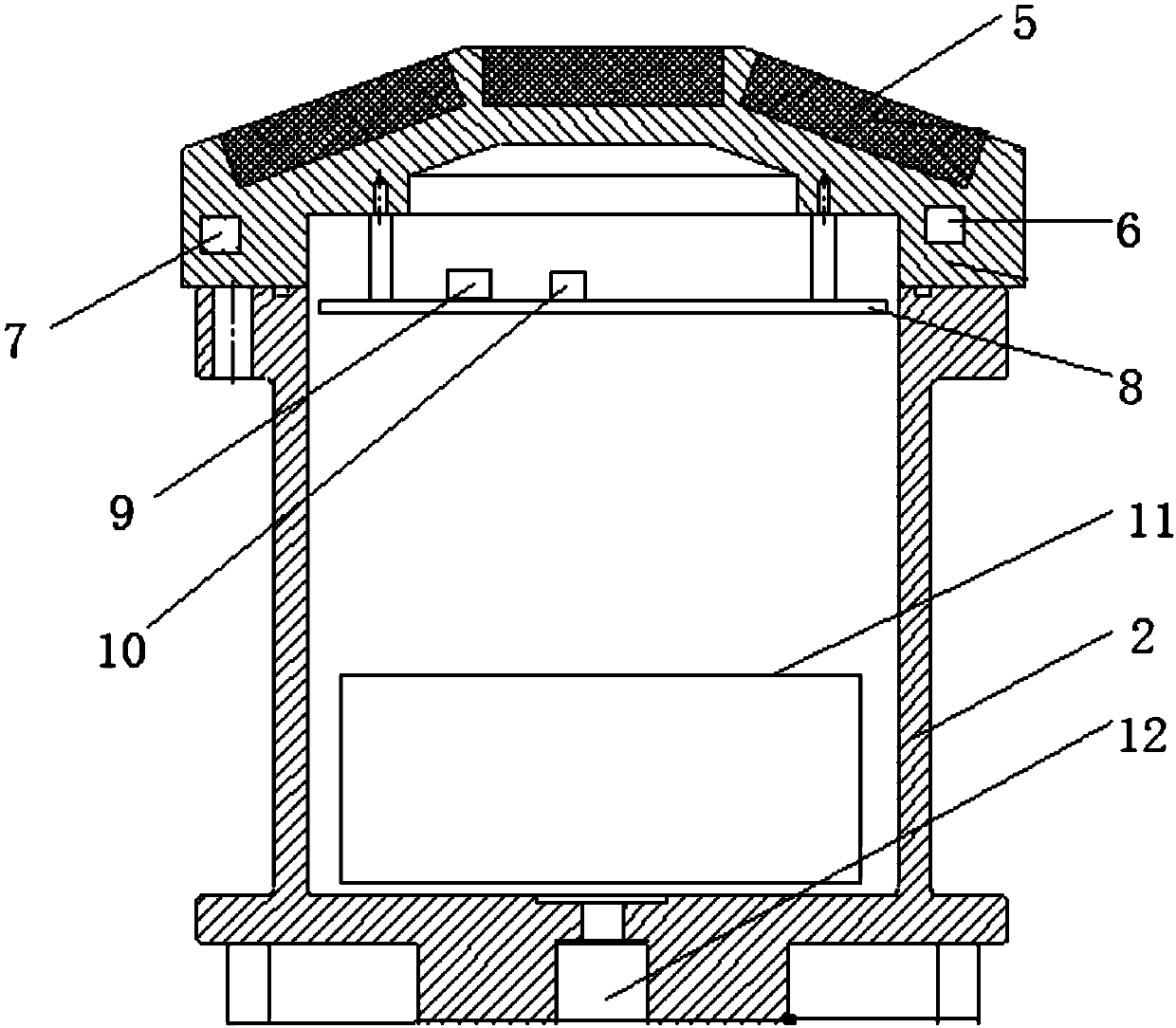 Acoustic wave tide measurement instrument and measurement method