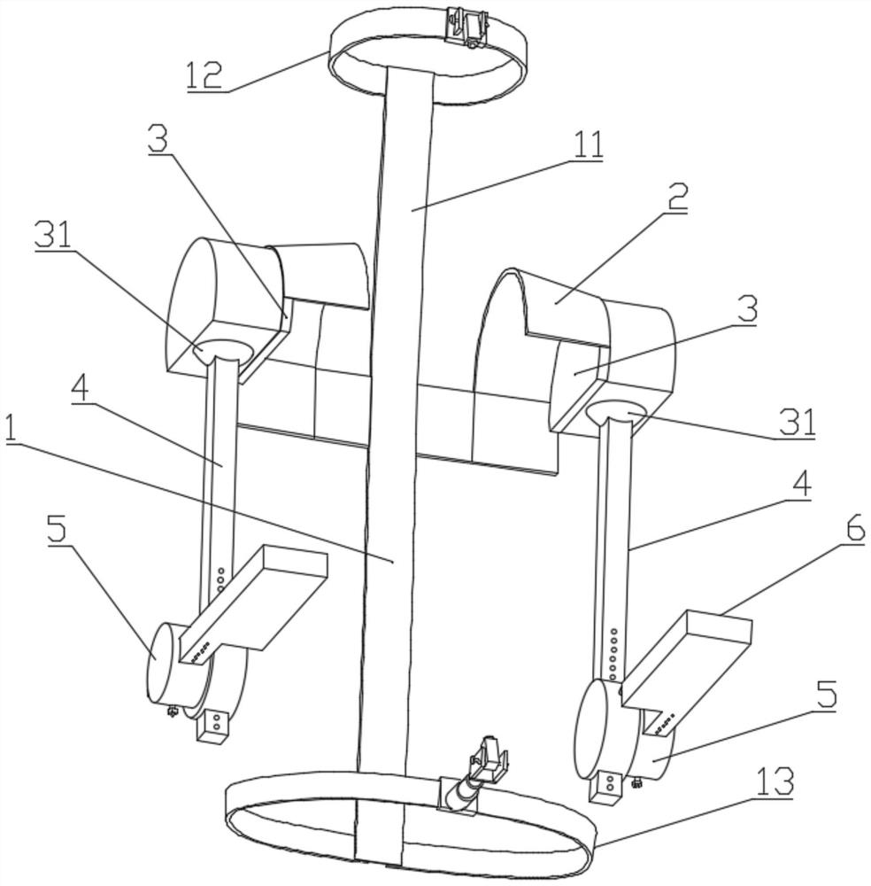 Sprint arm-swinging training device