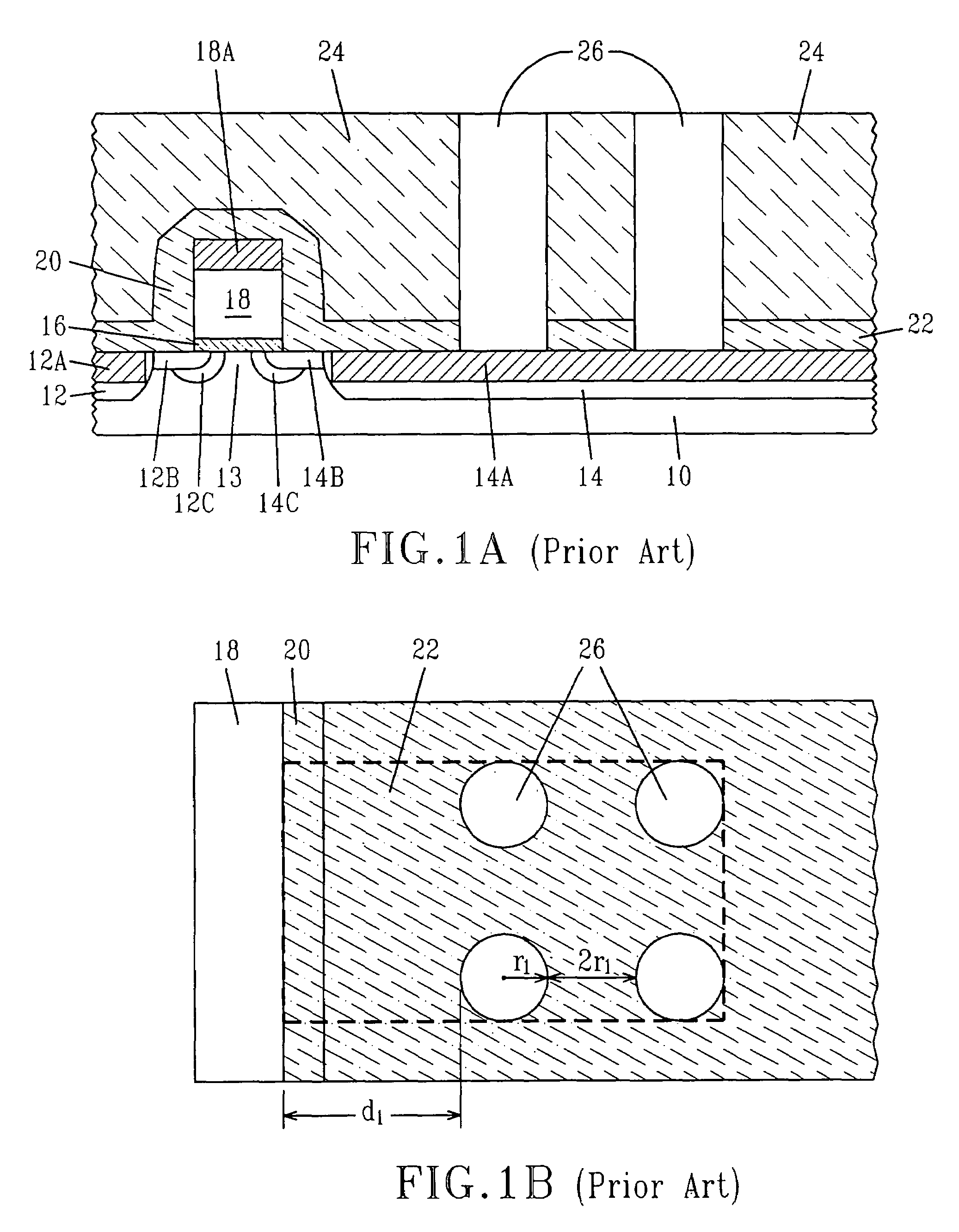 Field effect transistors (FETS) with inverted source/drain metallic contacts, and method of fabricating same