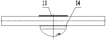 Automatic welding platform for double annular welding seams and welding process