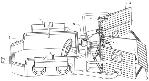 Dredging device for hydraulic engineering construction