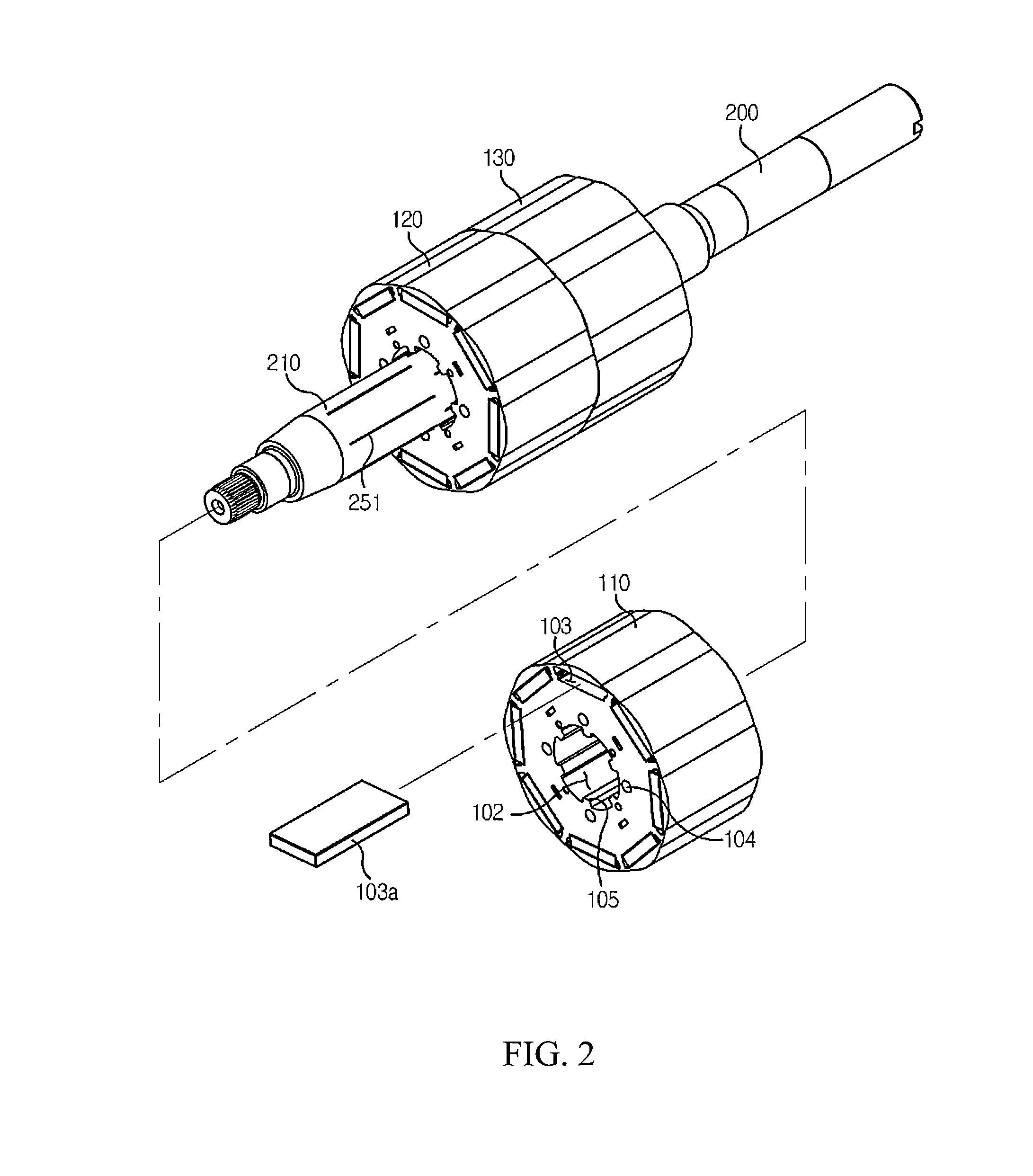 Rotor Core For Motor