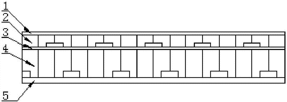 Sound absorbing and insulating screen structure