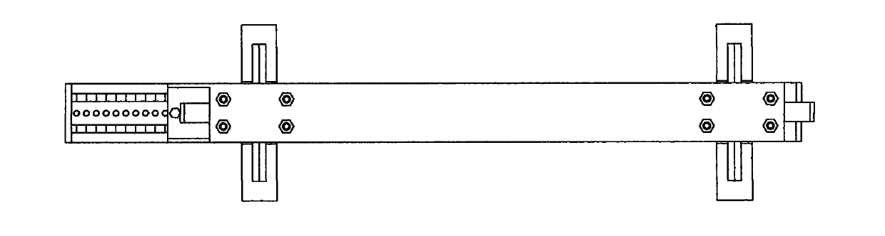 Loadable planar angle-changing analog simulation experiment device and experiment method