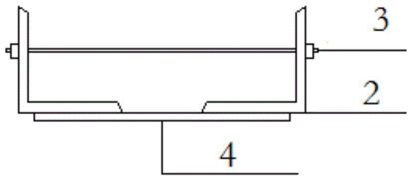 Wall hole opening construction method adopting encased angle iron method