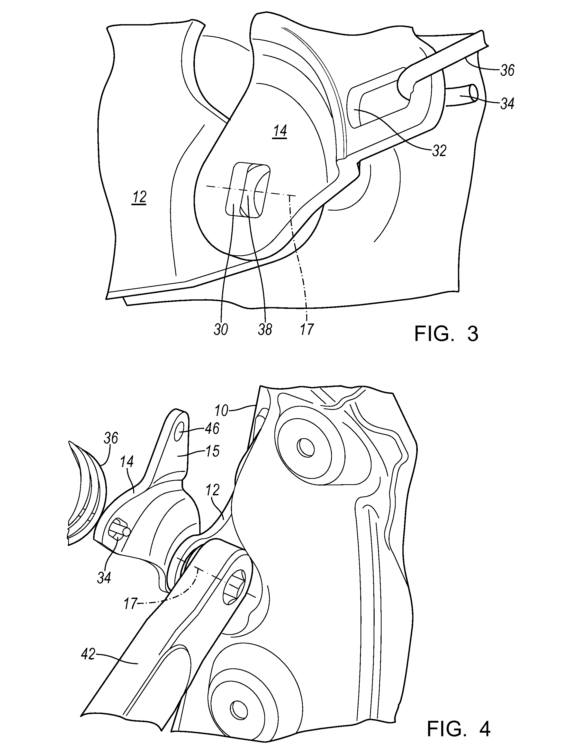 Decklid hinge spring installation mechanism