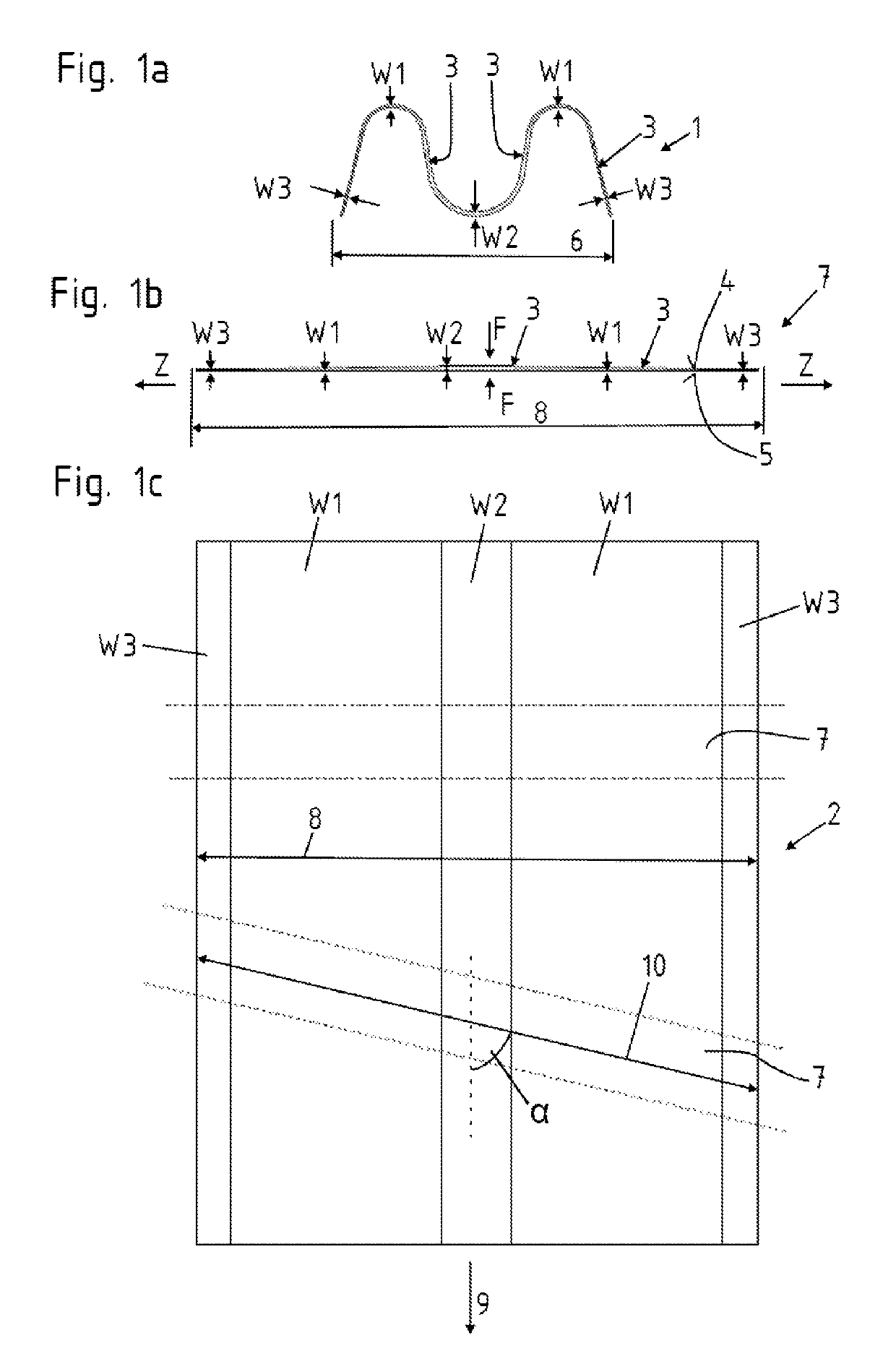 Impact beam and method for producing an impact beam