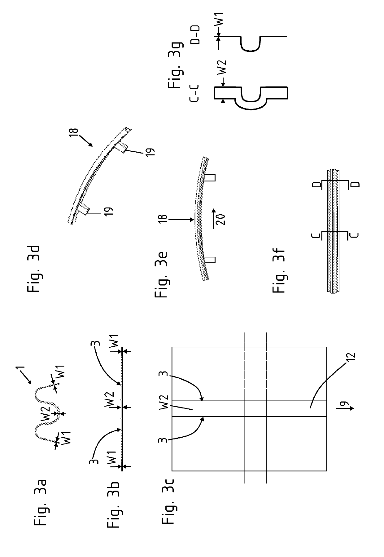 Impact beam and method for producing an impact beam