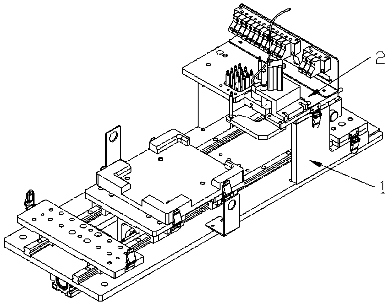 Multifunctional test device for automatic electric energy meter