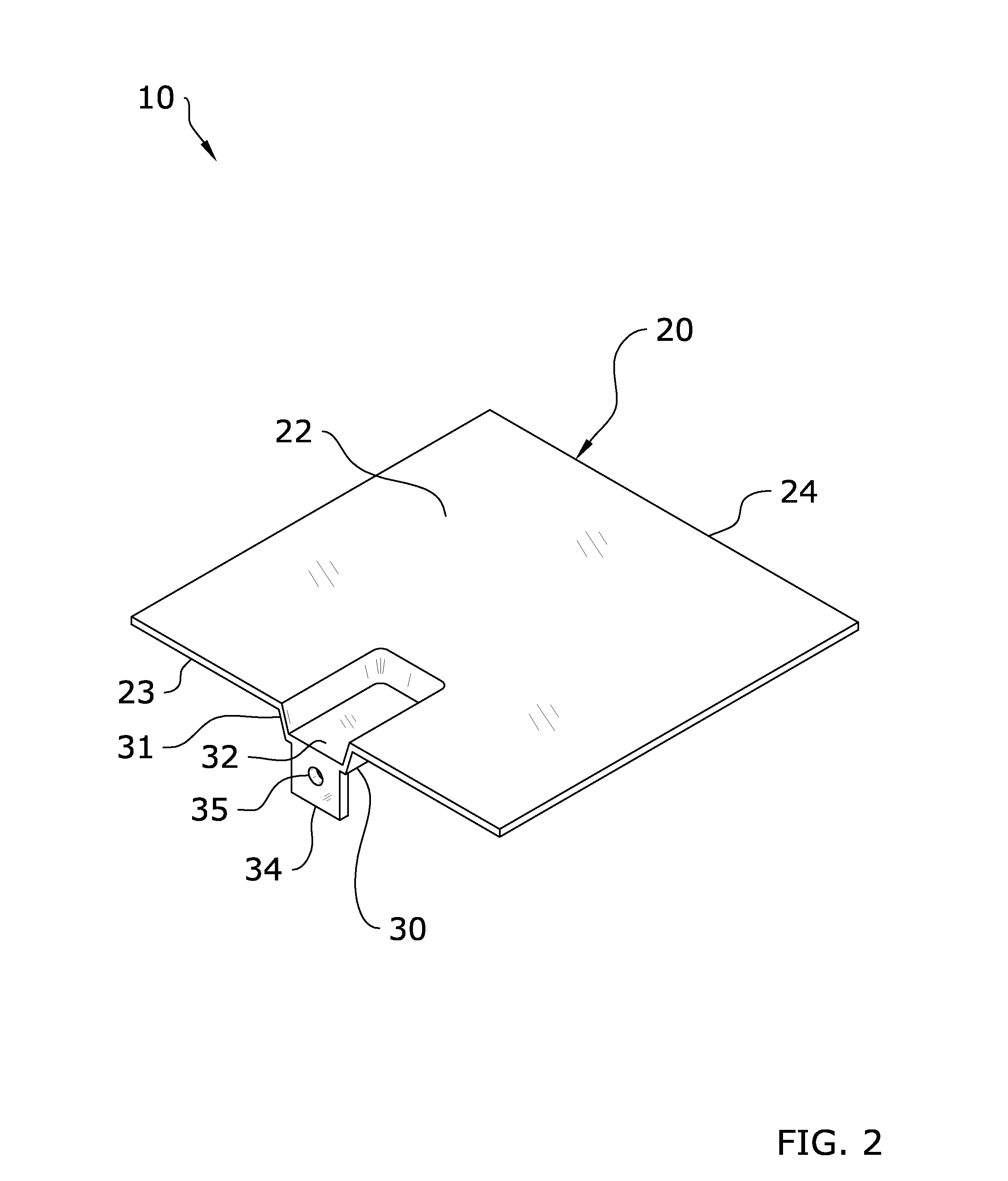 Roof attachment flashing system