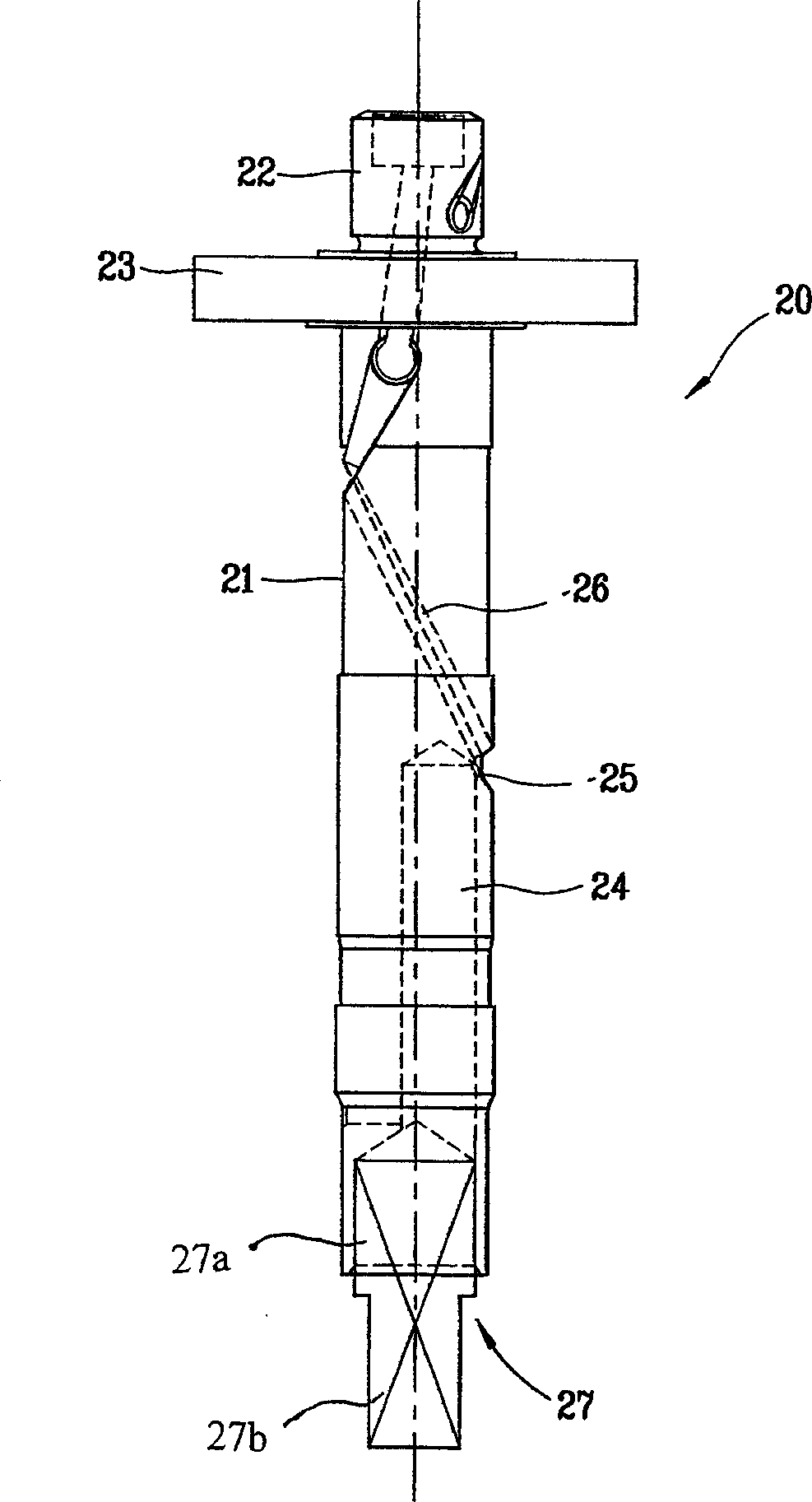 Crank shaft of refrigeration compressor