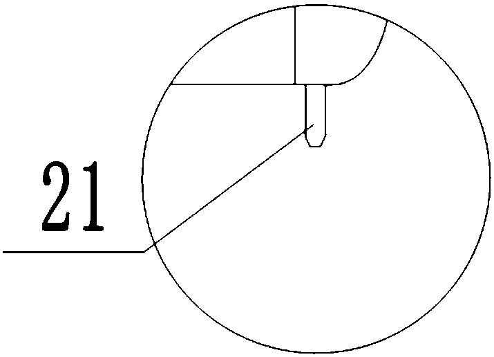 Septic tank cleaning device